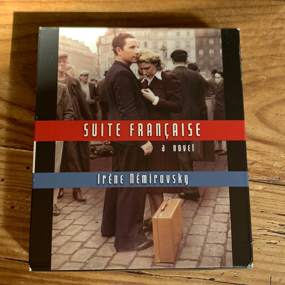 “Suite Francaise, a novel” by Irene Nemirovsky CD audiobooks.
